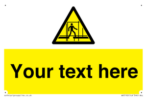 Custom Scaffold Incomplete Sign